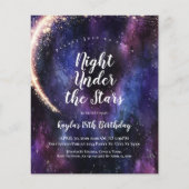 バジェットナイトザスターズ招待状 (正面)