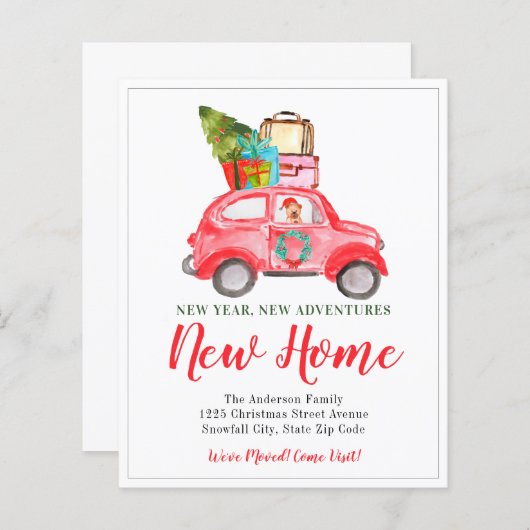 バジェットニューイヤーホームクリスマスホリデームービング (正面/裏面)