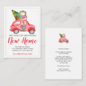 バジェットニューイヤーホームクリスマスホリデームービング ノートカード (正面/裏面)