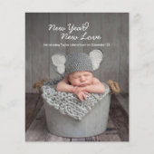 バジェットニューイヤー新ラブホリデイ誕生ベビー写真 (正面)