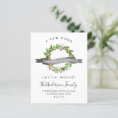 バジェットニューホームアドレスリースホリデームービングカード (スタンド正面)