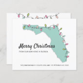 バジェットニューホームインフロリダホリデーカード (正面/裏面)