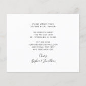 バジェットニューホームエレガントユーカリプトゥスムービングカード (裏面)