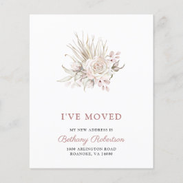 バジェットニューホームピンクローゼユーカリプトゥスムービングカード