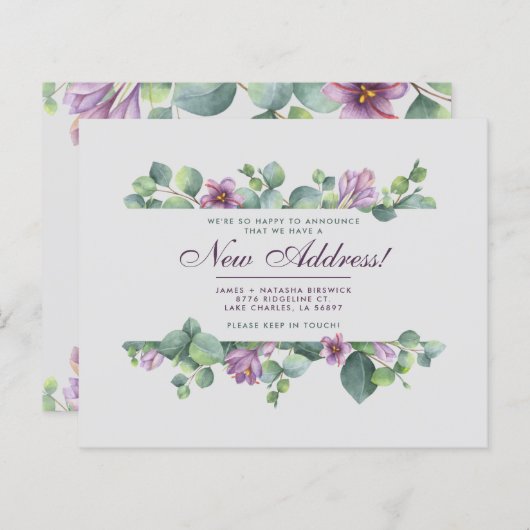 バジェットニューホームボタニカル引っ越しましたユーカリ (正面/裏面)