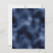 バジェットネイビーダスティブルーシルバー結婚フローラ (裏面)