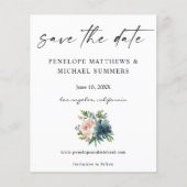 バジェットネイビーダスティブルー&ピンクフローラ保存日 (正面)