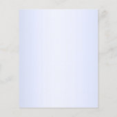 バジェットネイビーブルーグリッターバルーン子供の誕生日 チラシ (裏面)