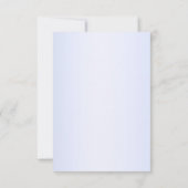 バジェットネイビーブルーグリッターバルーン子供の誕生日 ノートカード (裏面)