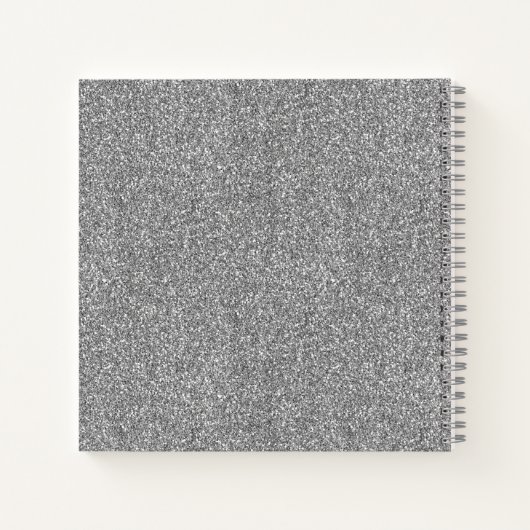 バジェットネイビーブルーグレーガウンキンセアニェラゲストブック ノートブック (裏面)