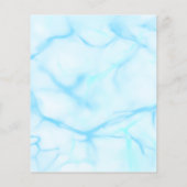 バジェットネオングローウォーター色プールパーティー誕生日 (裏面)