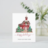 バジェットハウスクリスマスウェーブムーバルホリデーカード (スタンド正面)