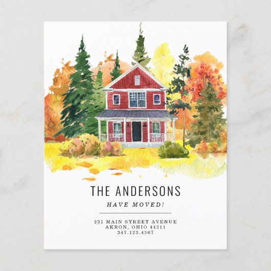 バジェットハウスフォレストウッズ引っ越しました秋ムービング (正面)