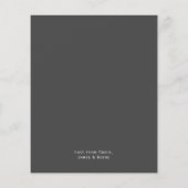 バジェットハウリデイズイエローラブラドールドッグクリスマス (裏面)