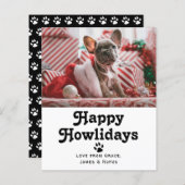 バジェットハッピーハウリデイズペットドッグクリスマスホリデー (正面/裏面)