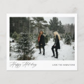 バジェットハッピーホリデーズインスタントフォトフライヤー チラシ (正面)