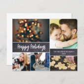 バジェットハッピーホリデーズファミリーフォトコラージュ2023 (正面/裏面)