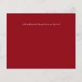 バジェットハッピーホリデーズフォトカードモダン抽象芸術 (裏面)