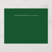 バジェットハッピーホリデーズフォトカードモダン抽象芸術 (裏面)