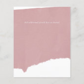 バジェットハッピーホリデーズフォトカードモダン抽象芸術 チラシ (裏面)