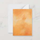 バジェットハロウィーンの衣装パーティの招待状 ノートカード (裏面)