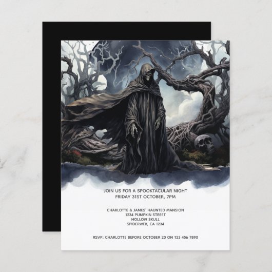 バジェットハロウィーングリムリーパー (正面/裏面)