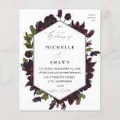 バジェットハロウィーンパープル結婚フローラズ – SM (正面)