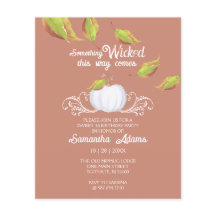 バジェットハロウィーン招待状ズスウィート16誕生日