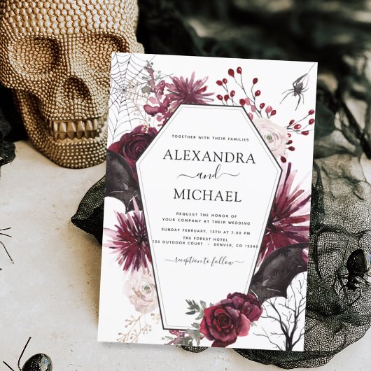 バジェットハロウィーン秋秋ダーク結婚ズフライヤー チラシ