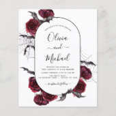 バジェットハロウィーン秋秋ブルゴーニュ結婚ーズ チラシ (正面)