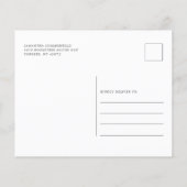 バジェットハロウィーン衣装キッズパーティの招待状 (裏面)