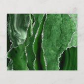 バジェットハンターグリーンシルバーAgate日付を保存 (裏面)