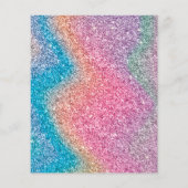 バジェットバタフライテーマ春ベビーシャワー招待状 (裏面)