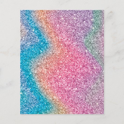 バジェットバタフライテーマ春ベビーシャワー招待状 (裏面)