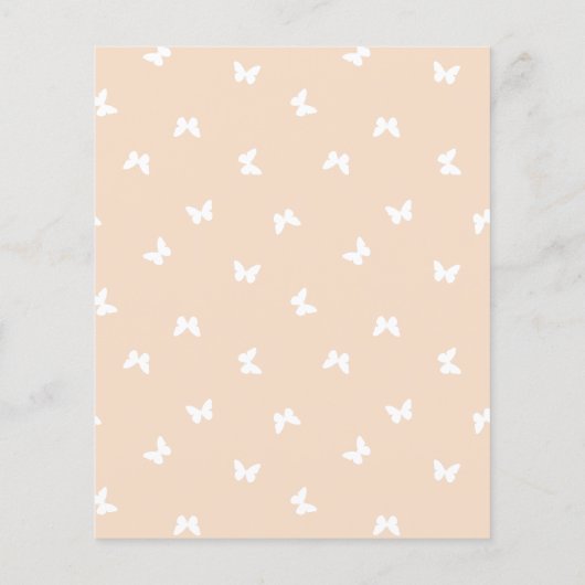 バジェットバタフライフェアユータリーガールバースデーパーティー (裏面)