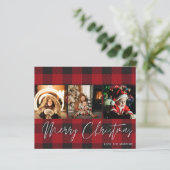 バジェットバッファローチェック3写真メリークリスマス (スタンド正面)