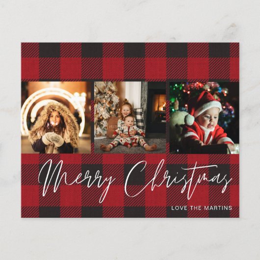 バジェットバッファローチェック3写真メリークリスマス (正面)