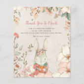 バジェットバニーガールベイビーシャワーありがとう (正面)