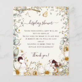 バジェットバニーズガールボーイベビーディスプレイシャワー