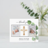 バジェットバプテスユーカリ写真サンキューカード (スタンド正面)