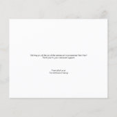 バジェットバルク金ゴールドブラックモダンリースあなたのロゴ (裏面)