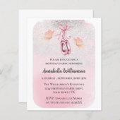 バジェットバレエシューズ&バタフライバースデーパーティー (正面/裏面)