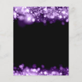 バジェットバースデーパーティーパープルエレガントグラムライト チラシ (裏面)
