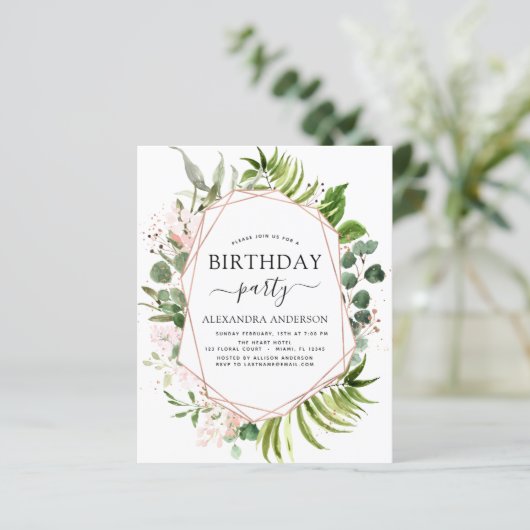 バジェットバースデーパーティーユーカリプトゥスボタニカル (スタンド正面)