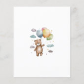 バジェットバーリーウェイベビーシャワー招待状 チラシ (裏面)