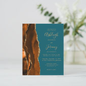 バジェットバーンドオレンジティール（緑がかった色）アゲ結婚ート (スタンド正面)