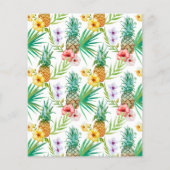 バジェットパイナップル&ハイビスカス婚約パーティ (裏面)