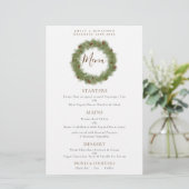 バジェットパインコーンリース結婚クリスマスメニュー (スタンド正面)