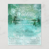 バジェットパインツリーフォトウィンターワンダーランド結婚ズ (正面)