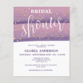 バジェットパステルマウヴシテナルブライダルシャワー (正面)